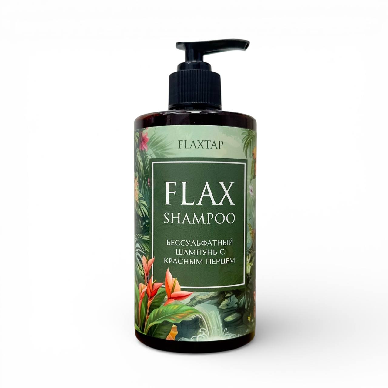 Бессульфатный шампунь 460мл FlaxShampoo (ФлаксШэмпу)